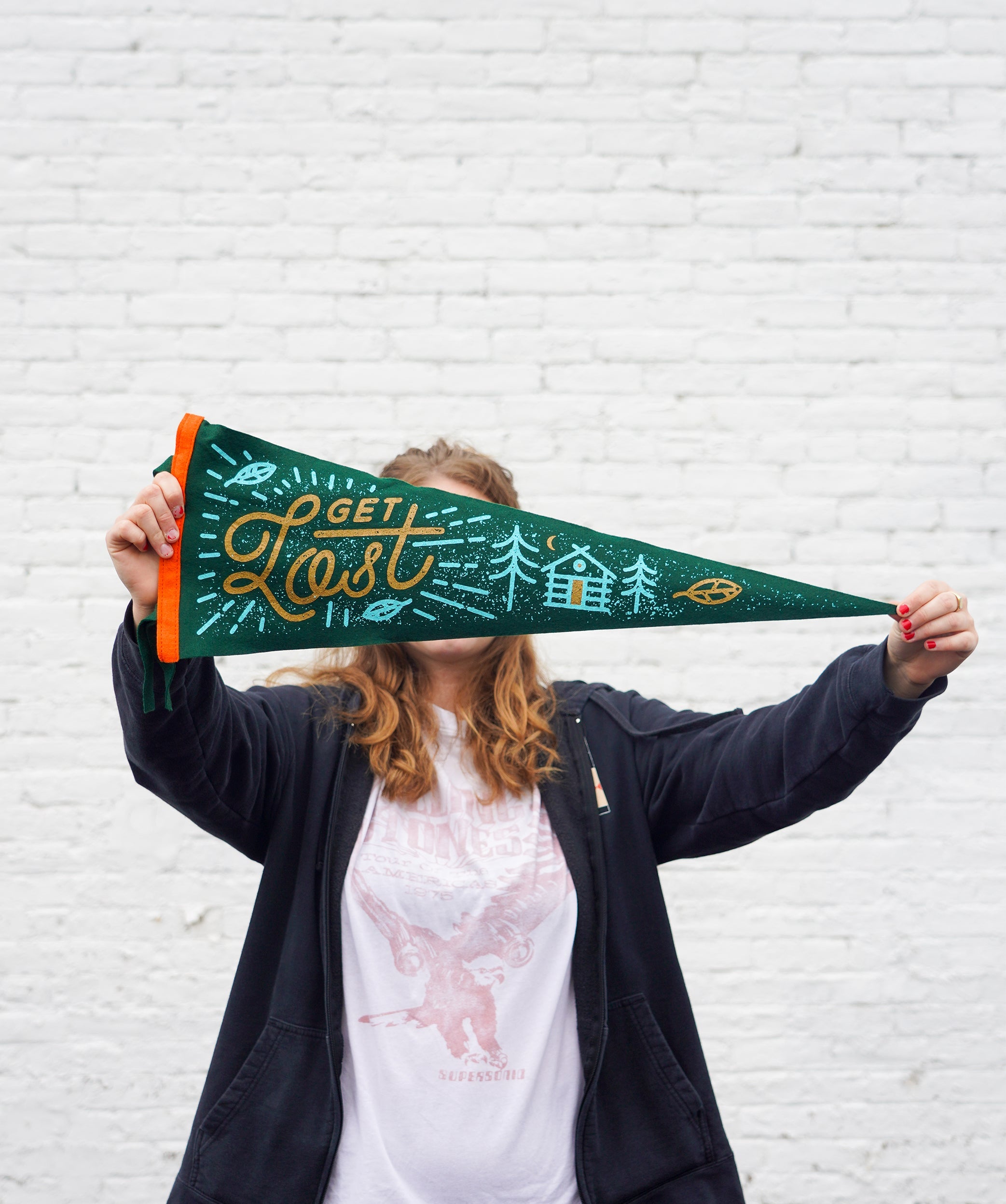 Get Lost Pennant • Lost Lust Supply x Oxford Pennant Original