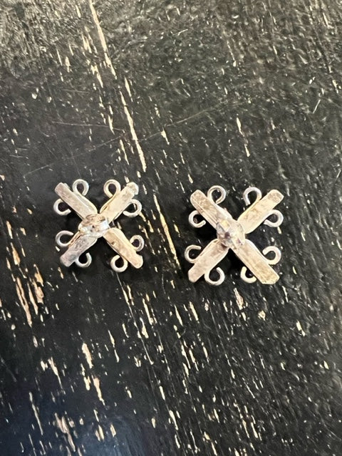 Vintage Sterling and Turquoise Earrings