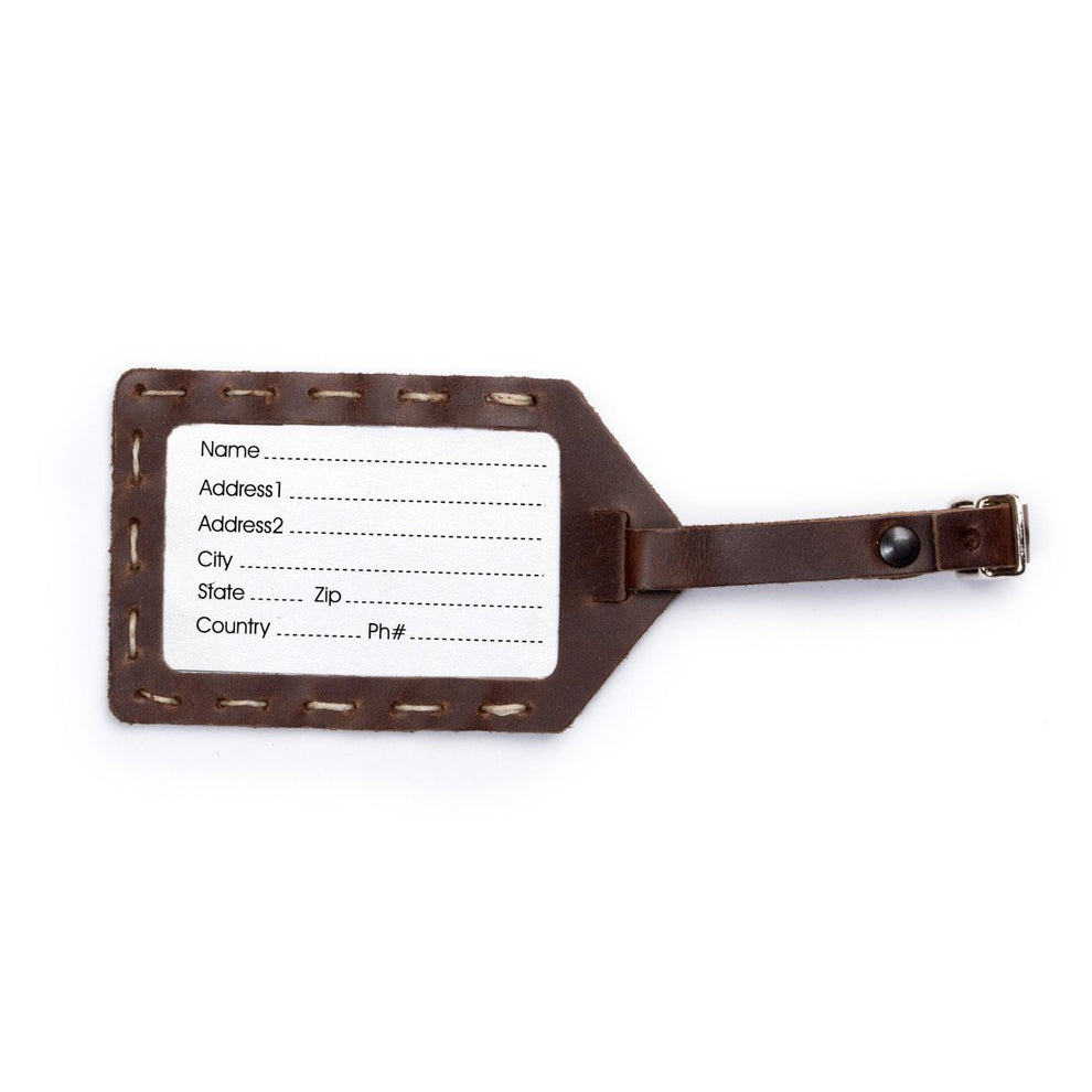 Leather Luggage Tag