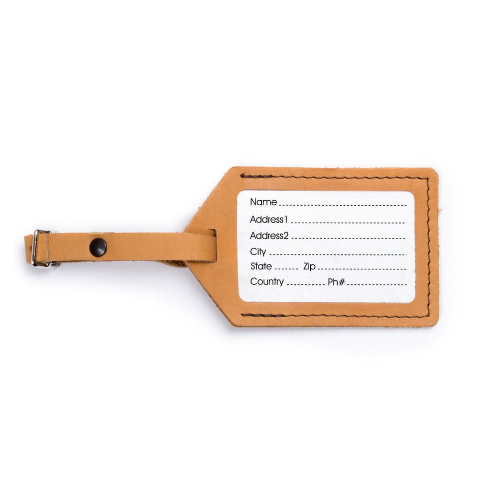 Leather Luggage Tag