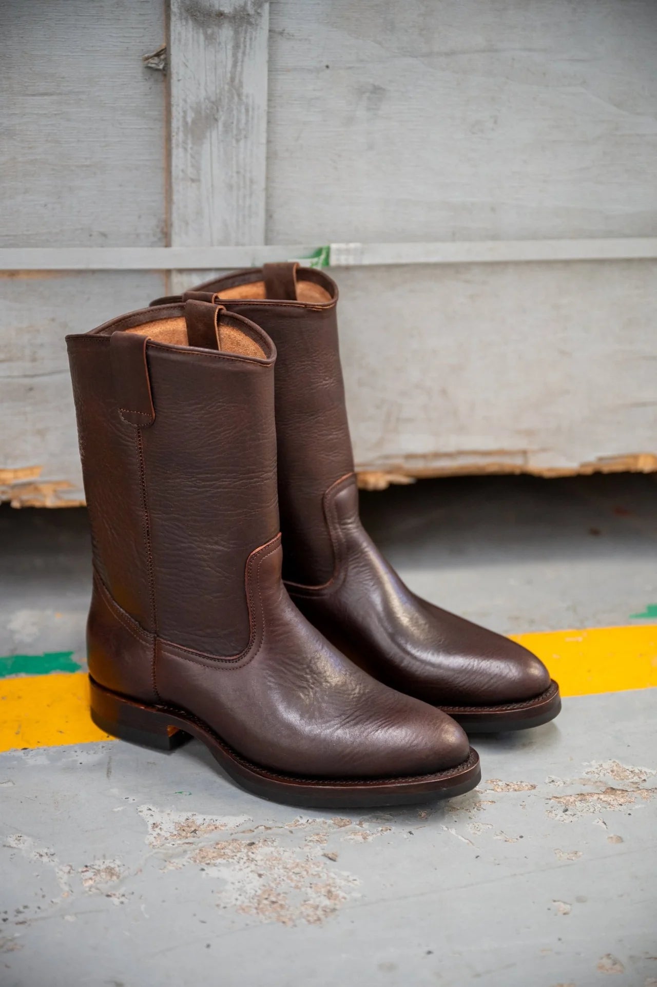 Unmarked Lechuguera Boots Dark Brown