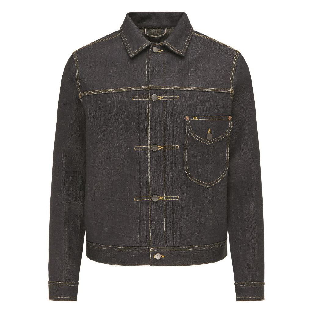 Lightweight Unlined Cowhide Trucker Jacket