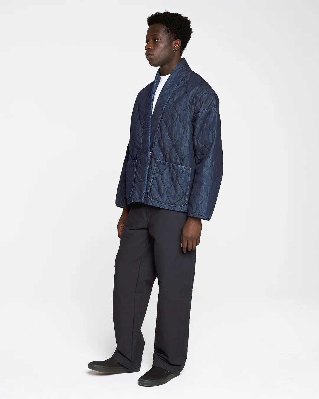 G.o.D Edo Jacket Quilted Denim Indigo