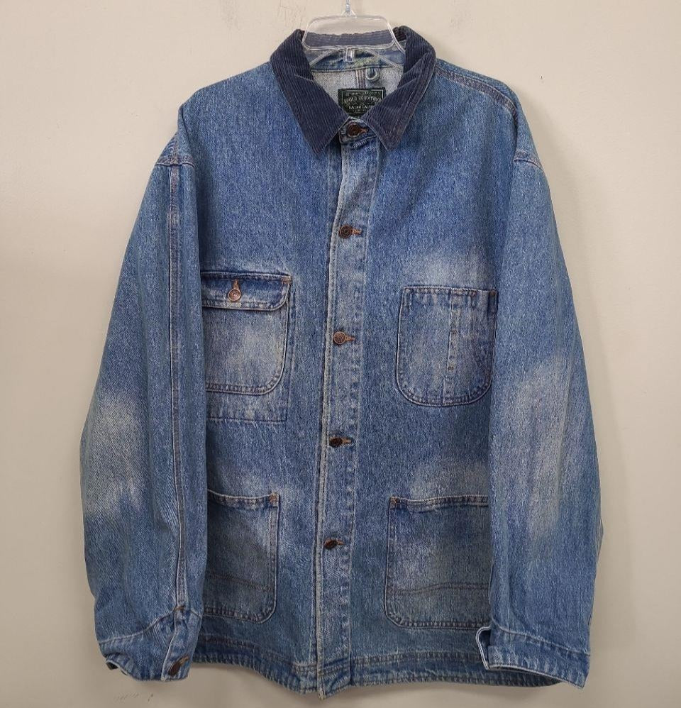 Vintage Polo Country Denim Chore Coat - XL