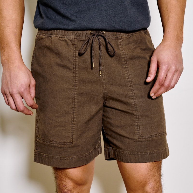 GRANITE MOUNTAIN PULL ON SHORTS - DARK EARTH