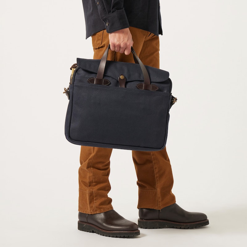 RUGGED TWILL ORIGINAL BRIEFCASE - NAVY