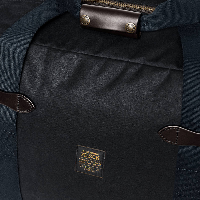 MEDIUM TIN CLOTH DUFFLE BAG - NAVY