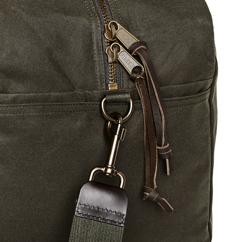 MEDIUM TIN CLOTH DUFFLE BAG - OTTER GREEN