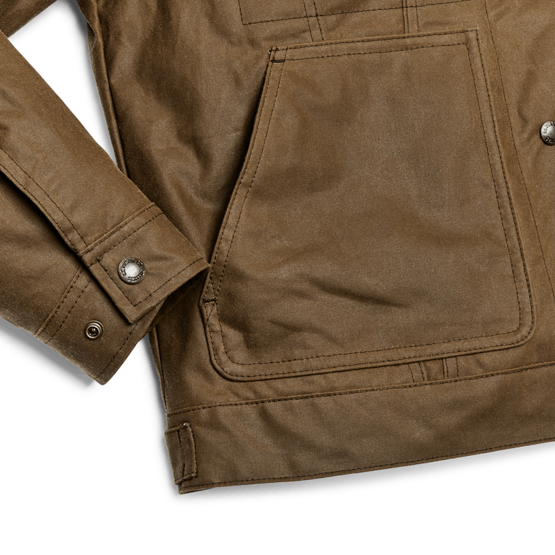 Women's Short Lined Cruiser Jacket Dark Tan