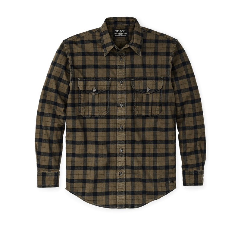 ALASKAN GUIDE SHIRT - Otter Green/Black Plaid