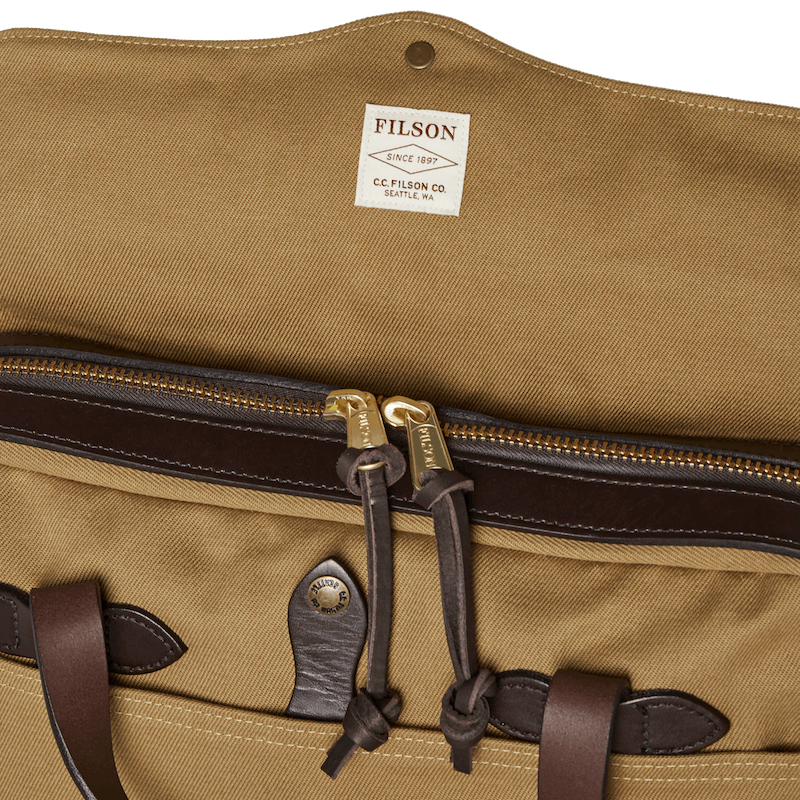 RUGGED TWILL ORIGINAL BRIEFCASE - TAN