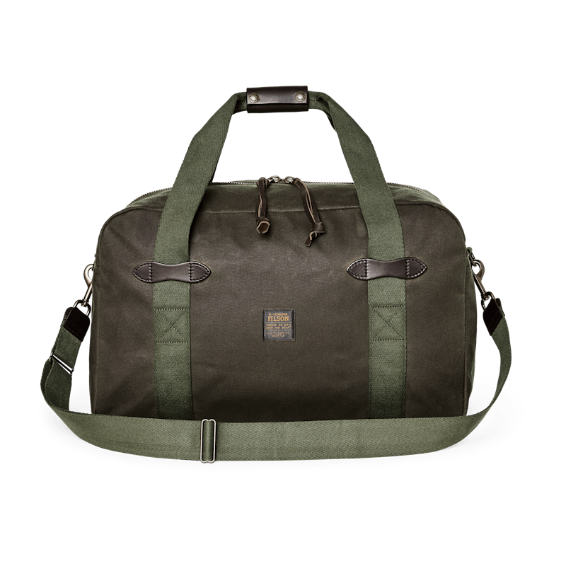 MEDIUM TIN CLOTH DUFFLE BAG - OTTER GREEN