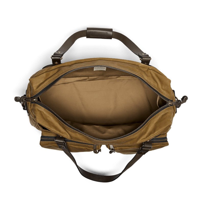 48 HOUR TIN CLOTH DUFFLE BAG - DARK TAN