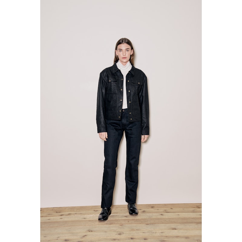 Women's Short Lined Cruiser Jacket Black