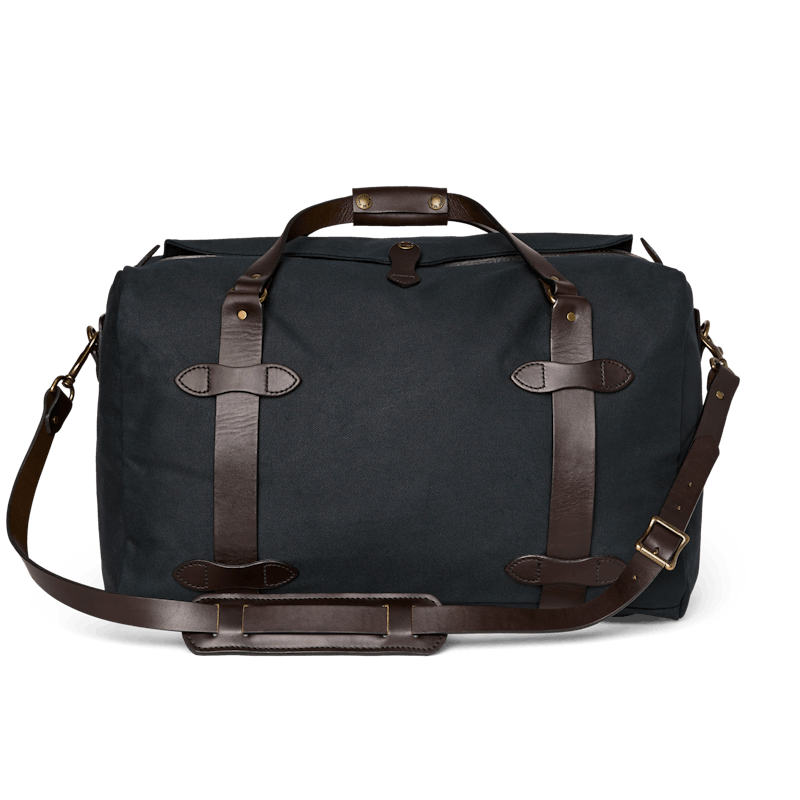 MEDIUM RUGGED TWILL DUFFLE BAG - NAVY