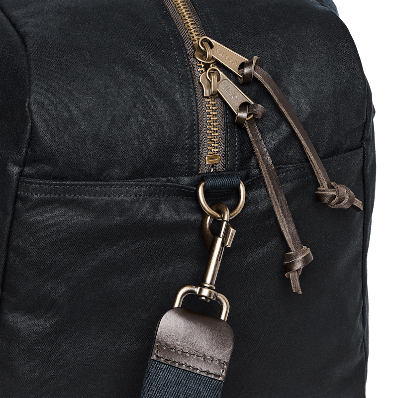 MEDIUM TIN CLOTH DUFFLE BAG - NAVY