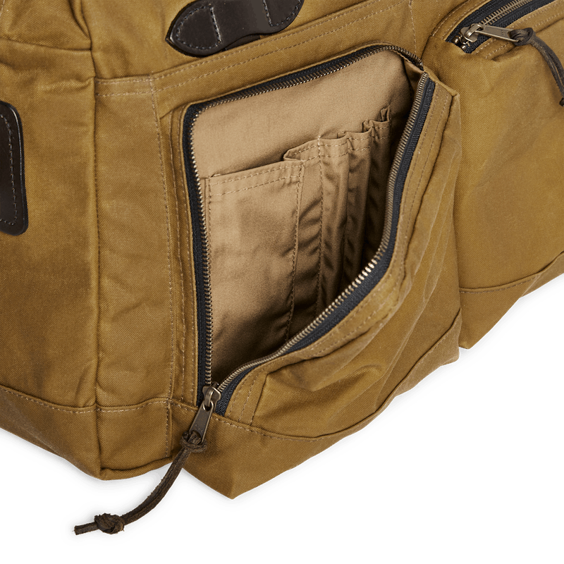 48 HOUR TIN CLOTH DUFFLE BAG - DARK TAN