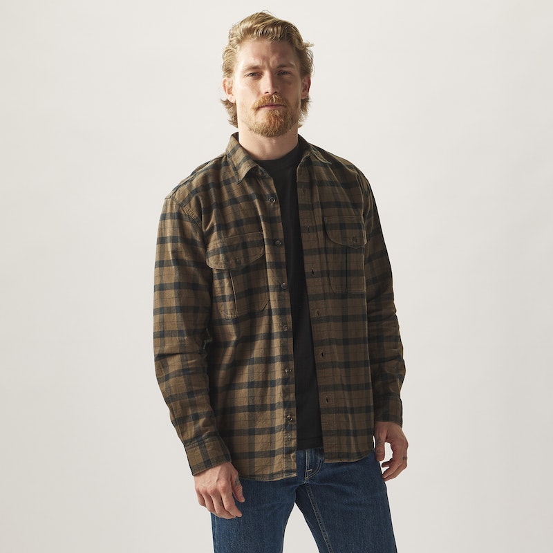 ALASKAN GUIDE SHIRT - Otter Green/Black Plaid