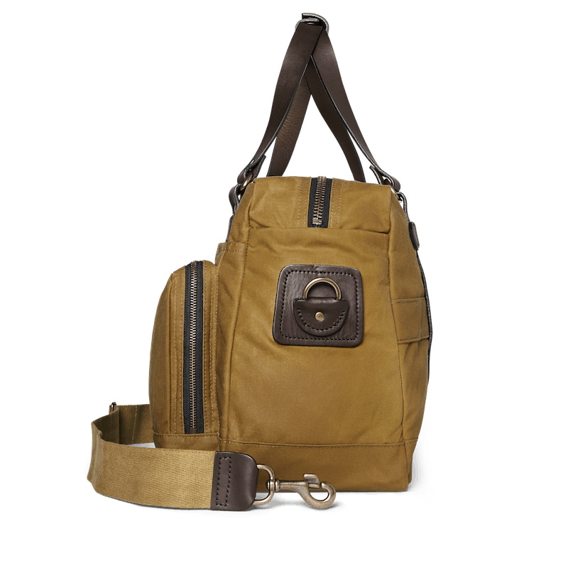 48 HOUR TIN CLOTH DUFFLE BAG - DARK TAN
