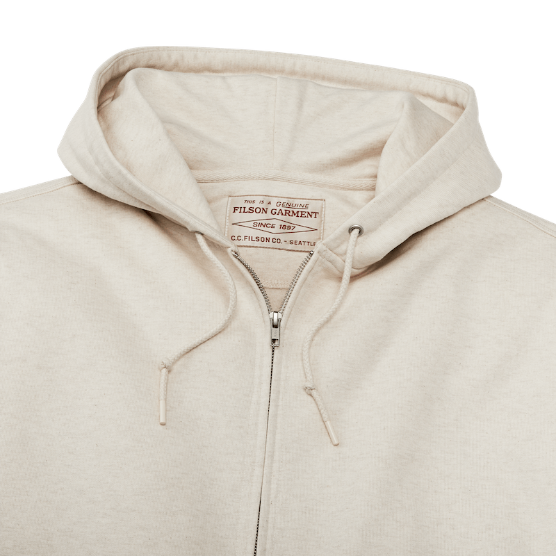 PROSPECTOR FULL-ZIP HOODIE - Natural Heather