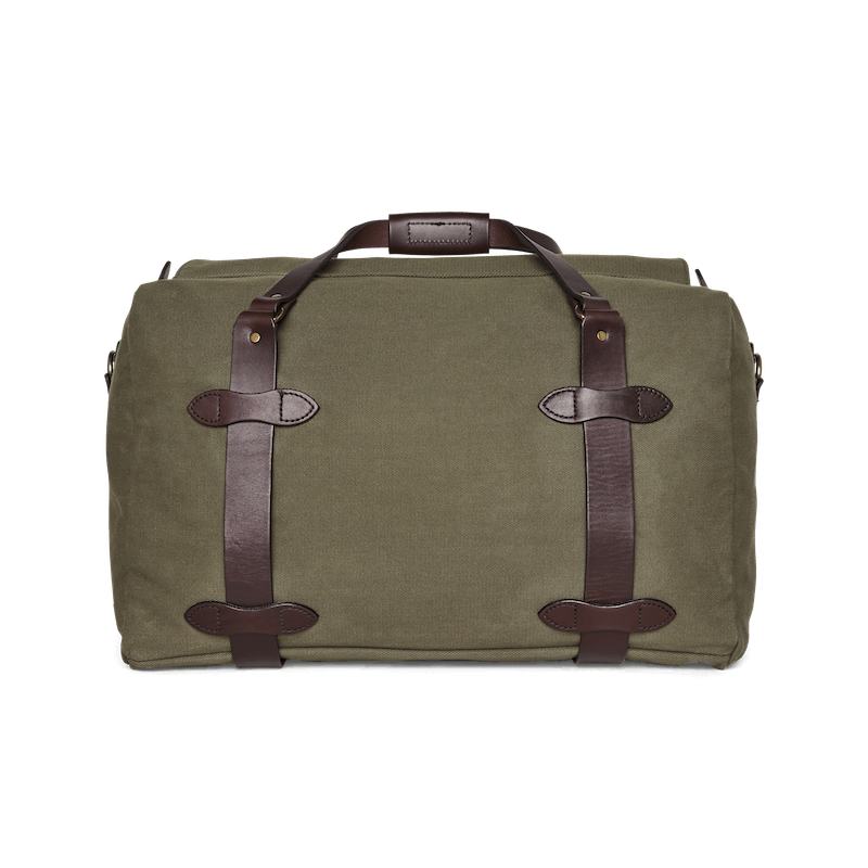 RUGGED TWILL MEDIUM DUFFLE BAG - OTTER GREEN