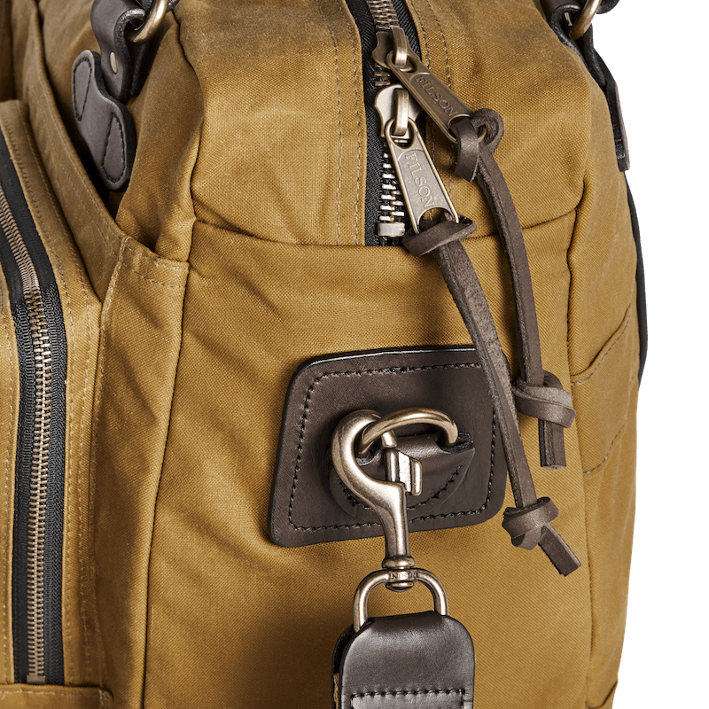 48 HOUR TIN CLOTH DUFFLE BAG - DARK TAN