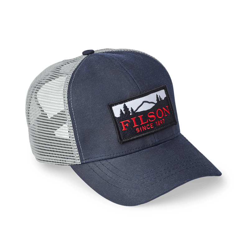 FILSON MESH LOGGER CAP - NAVY