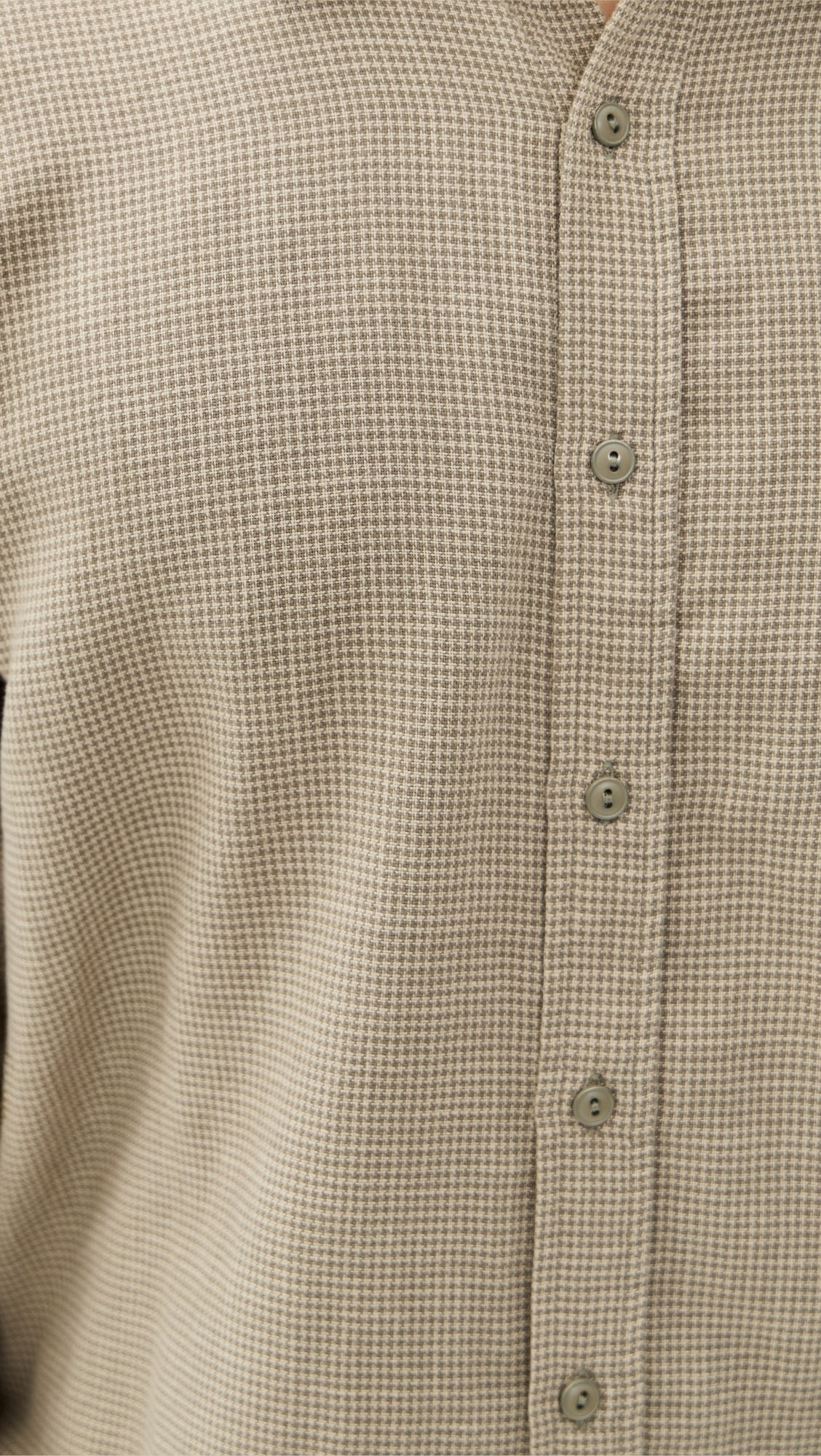 Wyatt Shirt - Cedar Houndstooth