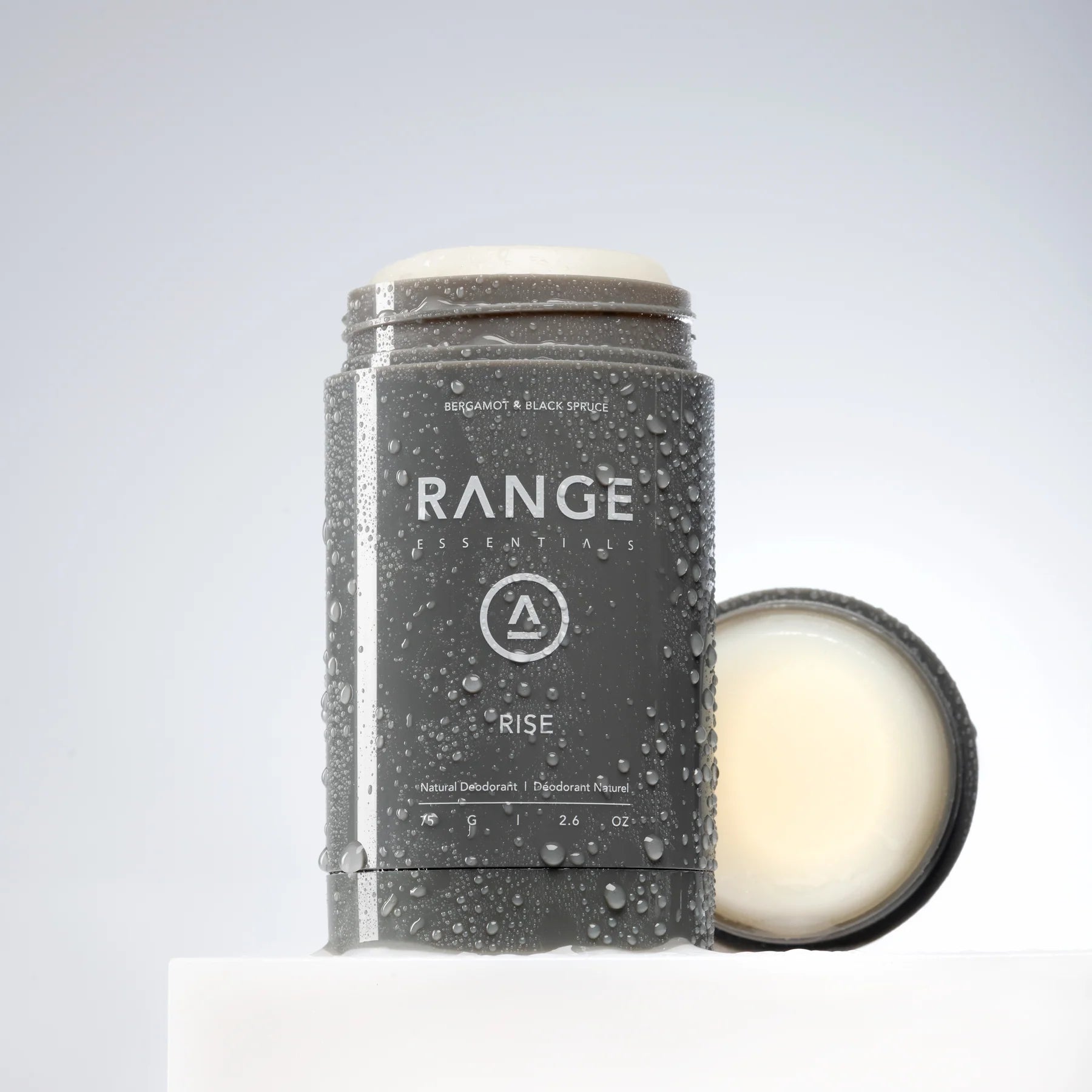 Range Essentials 75 G Deodorant RISE: Bergamot & Black Spruce
