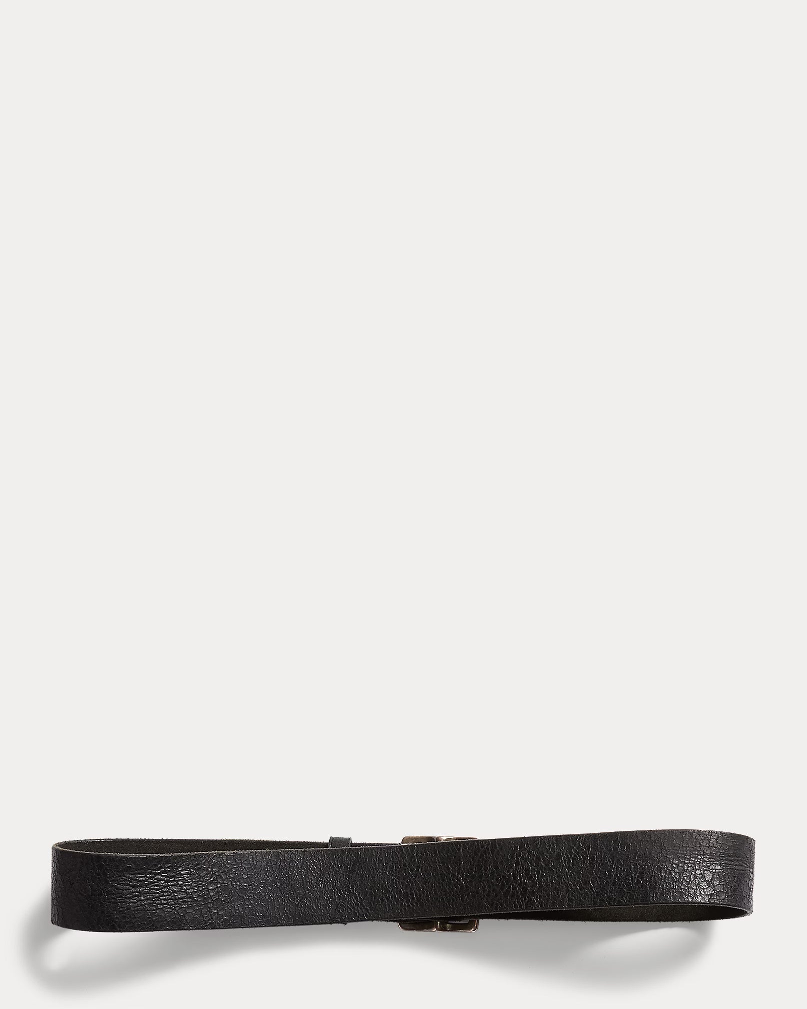 RRL Distressed Leather Belt
