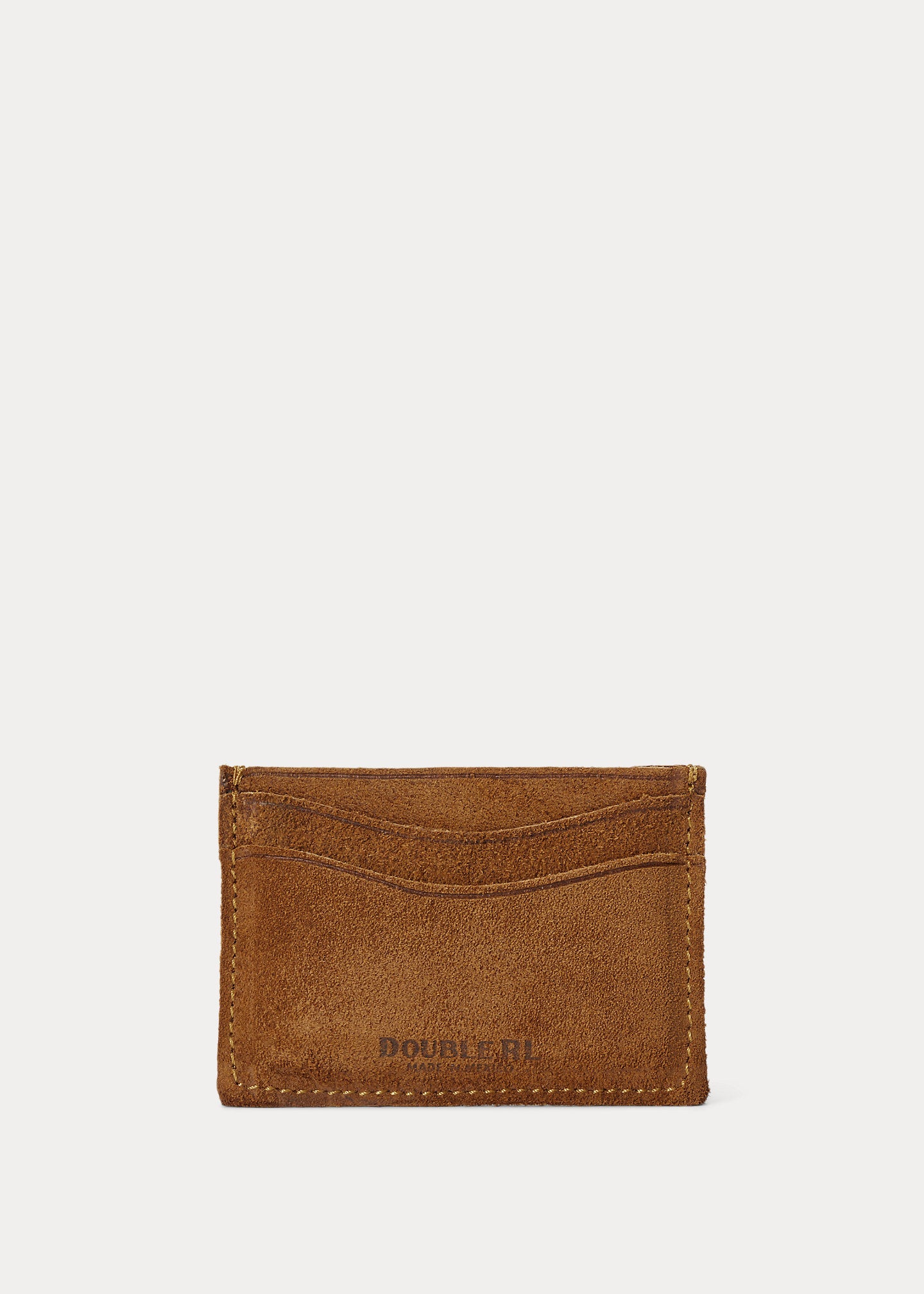 RRL Roughout Suede Card Holder