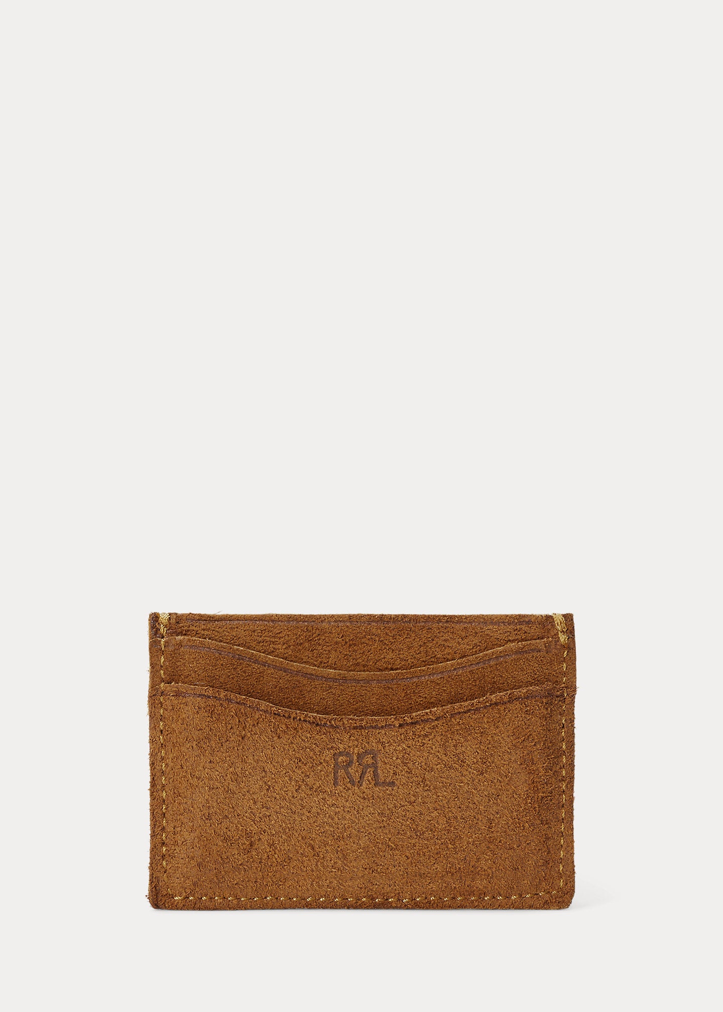 RRL Roughout Suede Card Holder