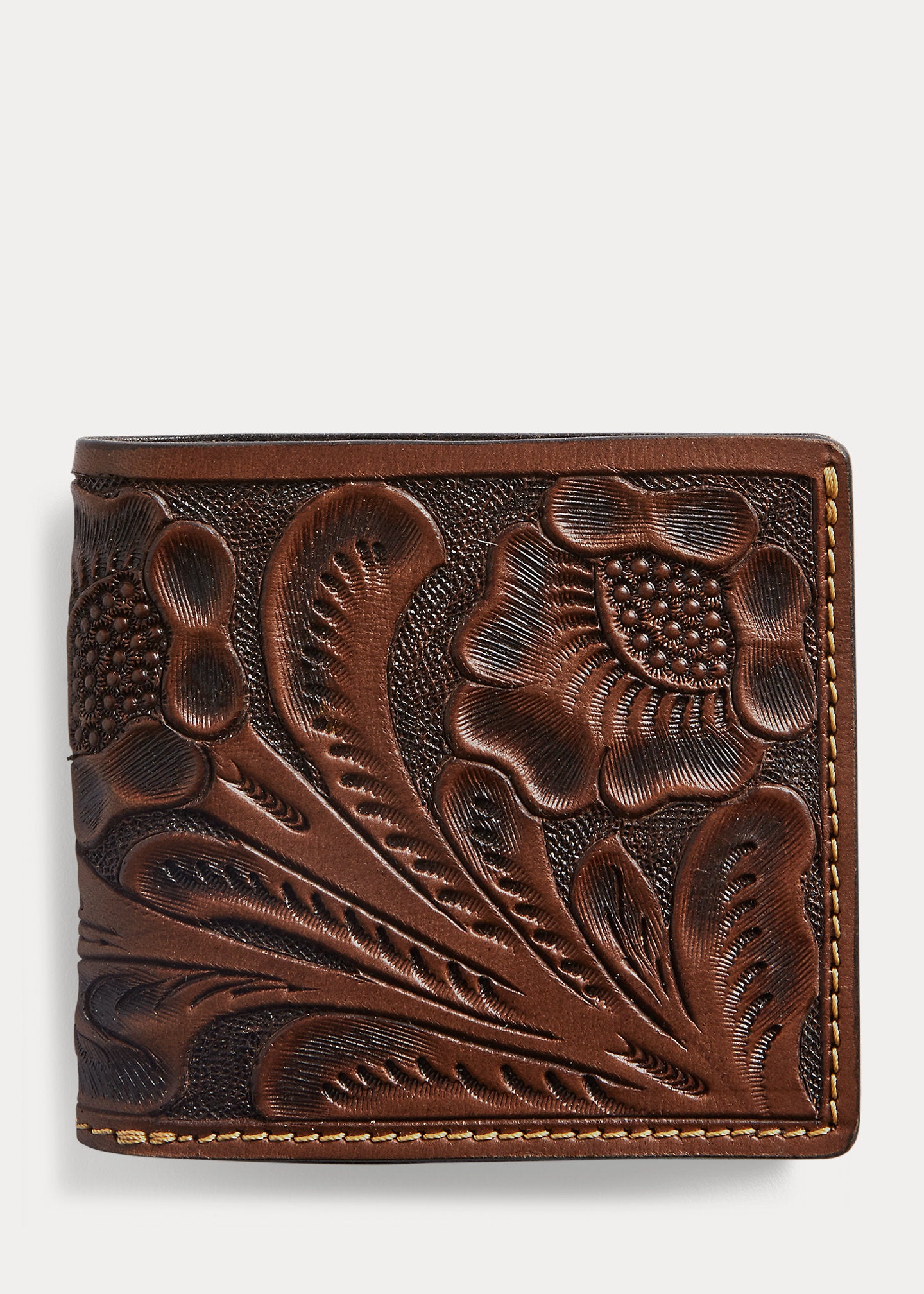 RRL Hand-Tooled Leather Billfold