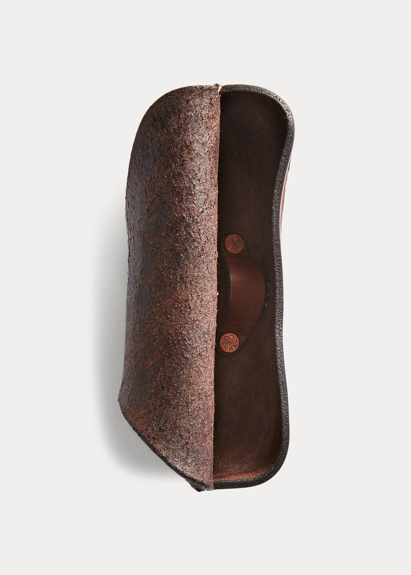 RRL Hand-Tooled Leather Eyeglass Case