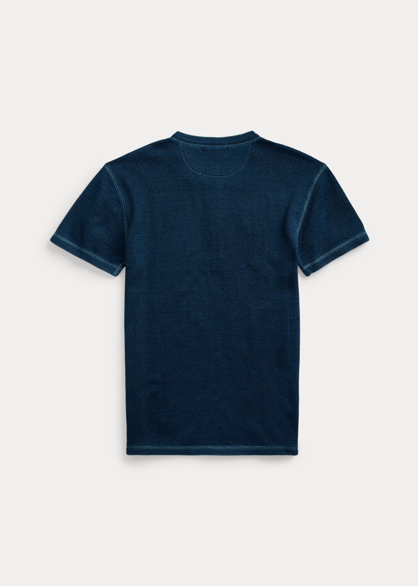 RRL Waffle-Knit Short-Sleeve Henley Shirt