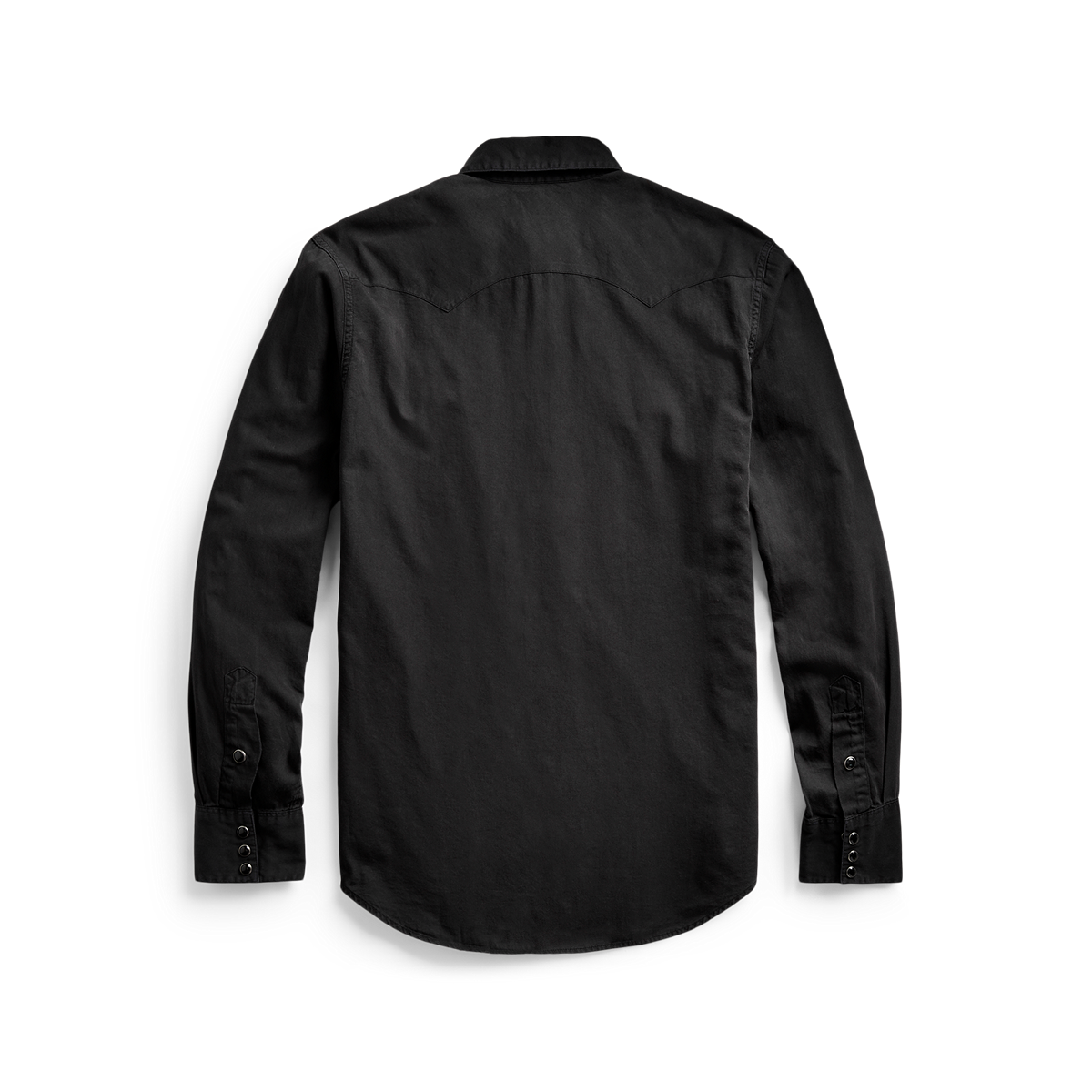 RRL Slim Fit Twill Western Shirt