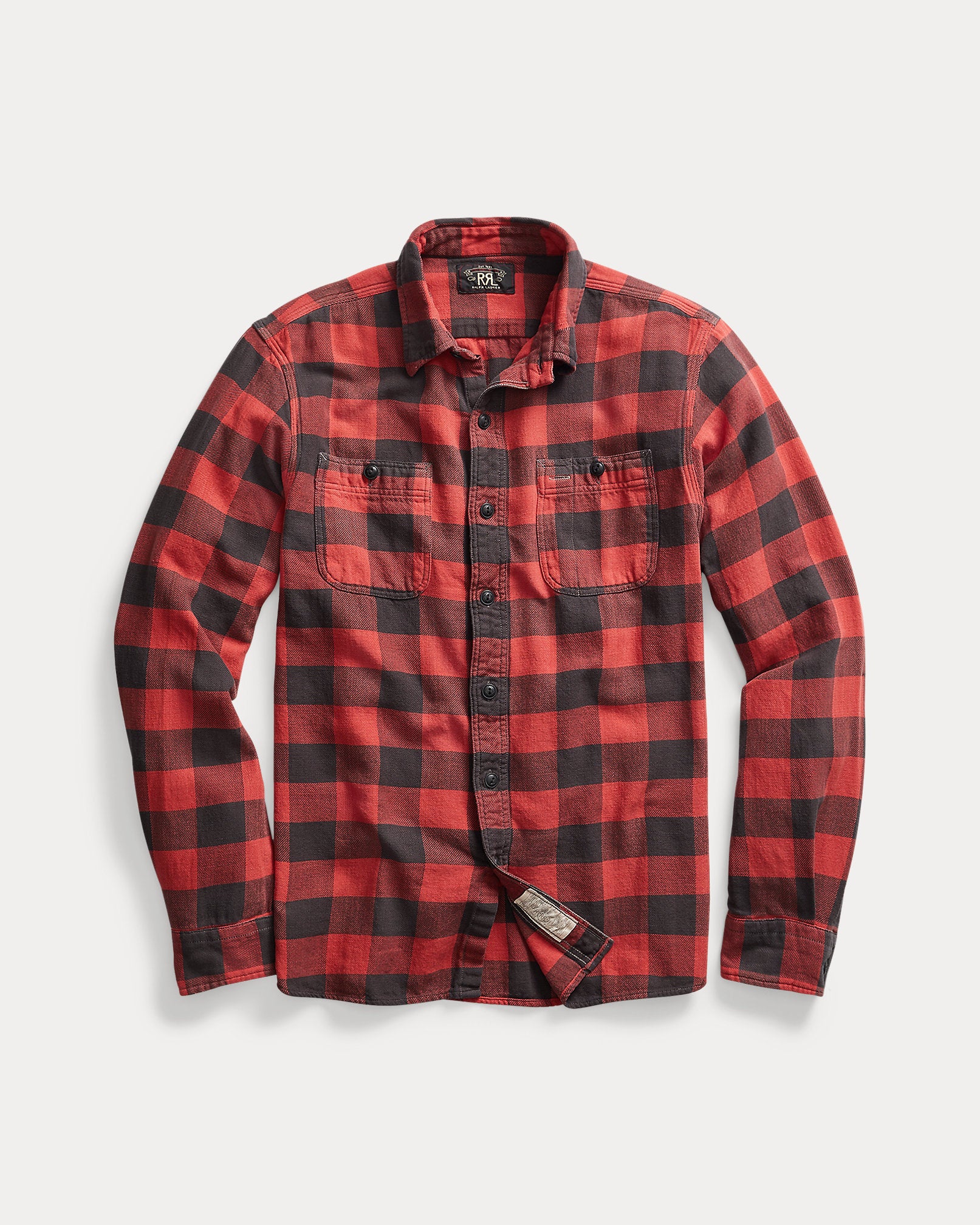 RRL Plaid Twill Workshirt