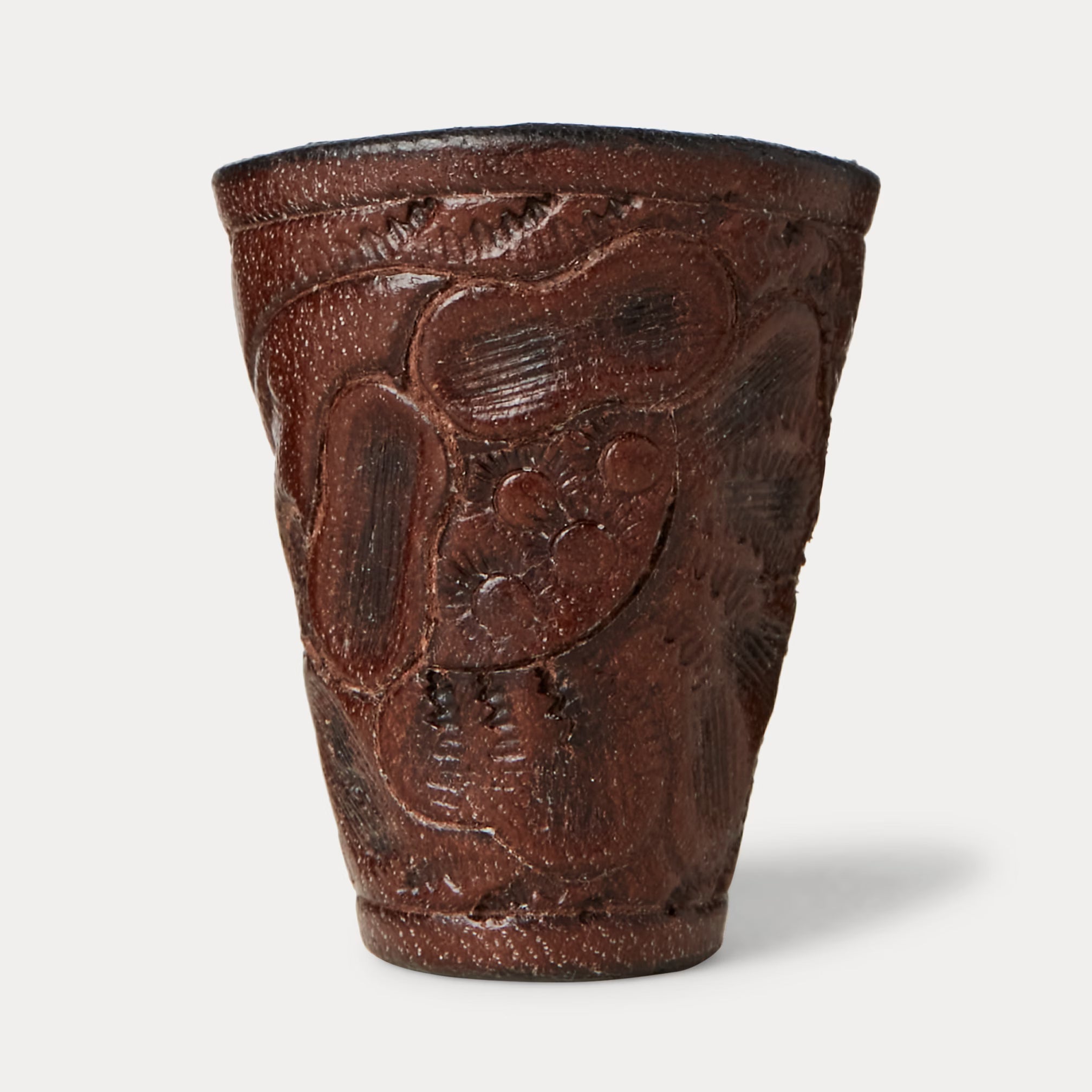 RRL Hand-Tooled Leather Bandanna Slider