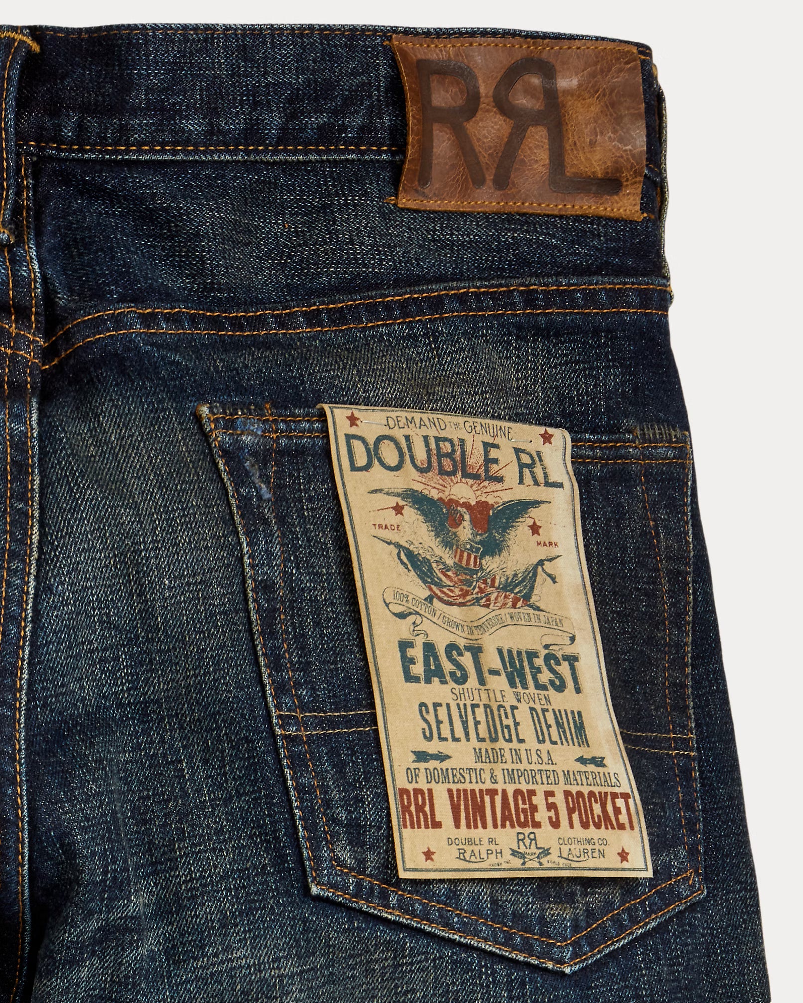 RRL Vintage 5-Pocket Givins Jean