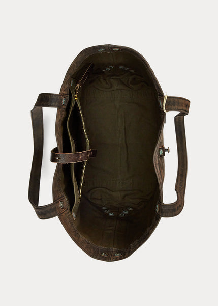 RRL Leather Tote