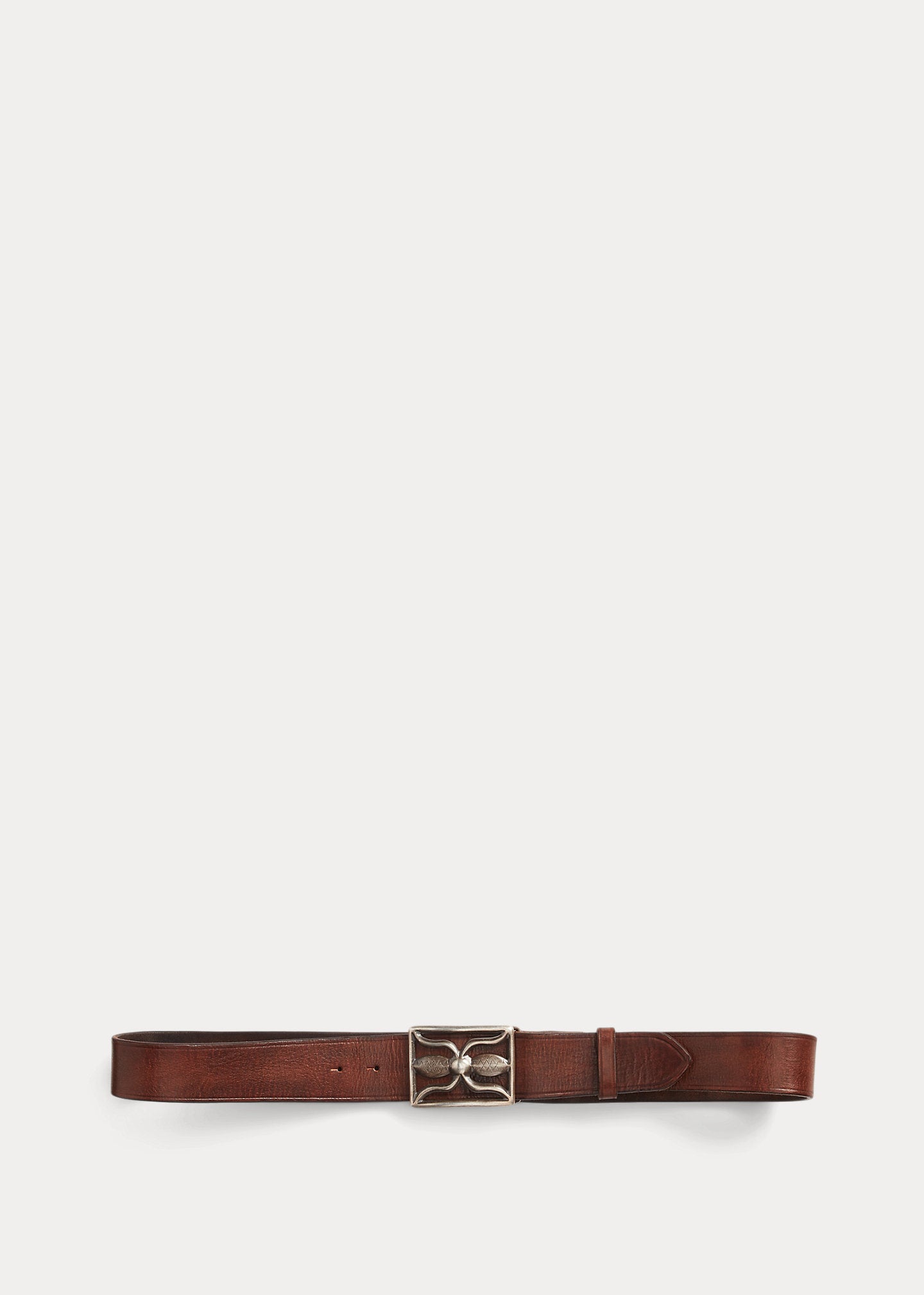 RRL Leather Belt