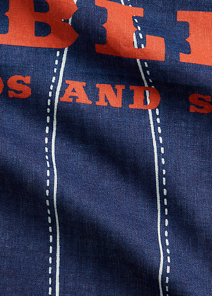 RRL Indigo Jean-Print Cotton Bandanna
