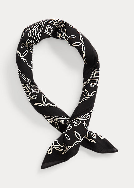 RRL Logo Cotton Bandanna