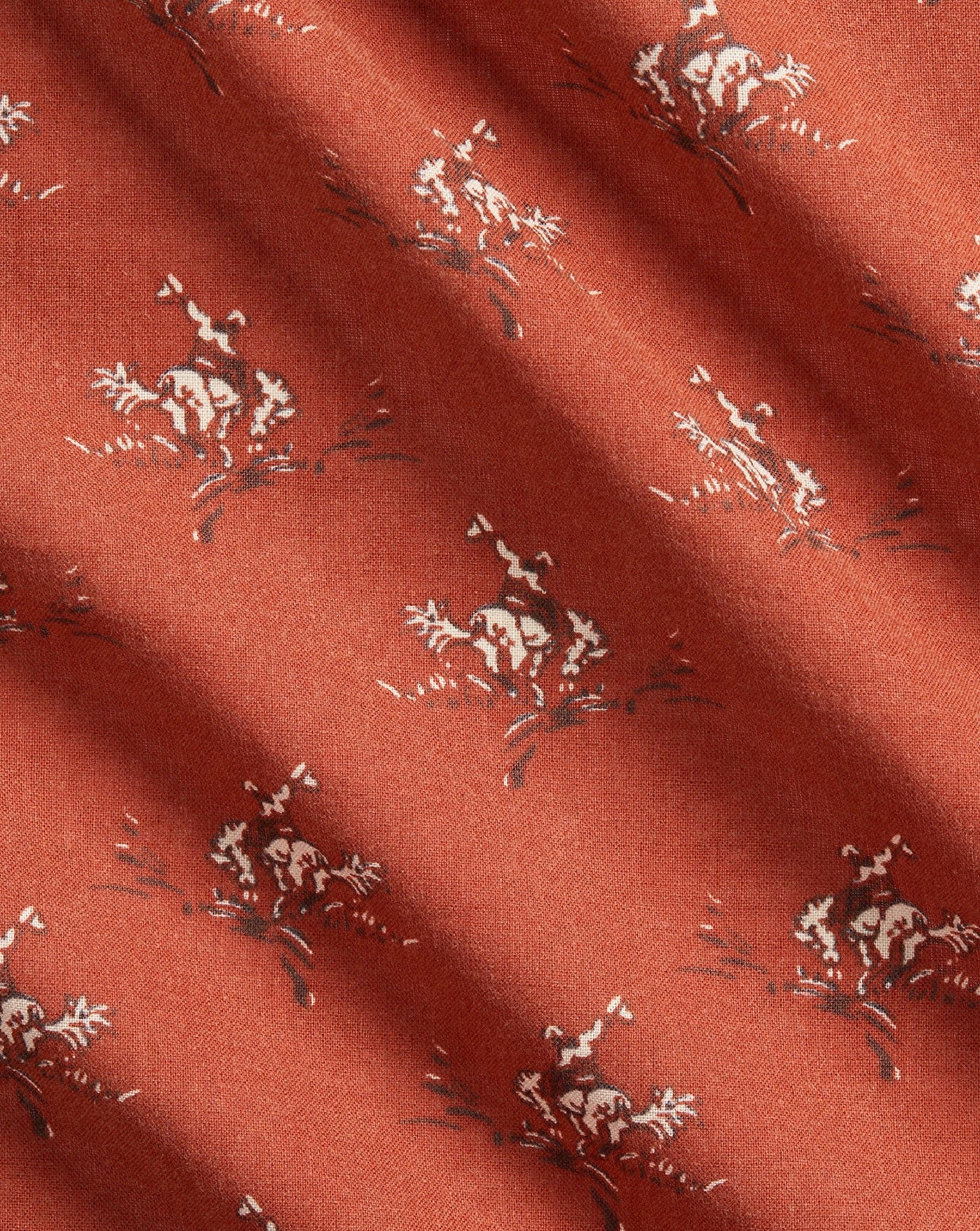 RRL Rancher Screenpring Cotton Bandana Scarf