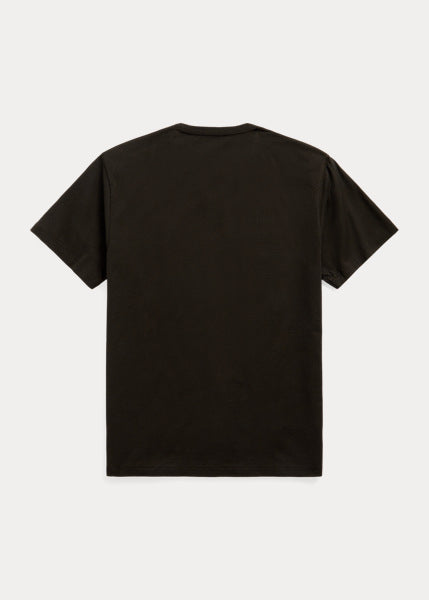 RRL Logo Jersey T-Shirt Faded Black