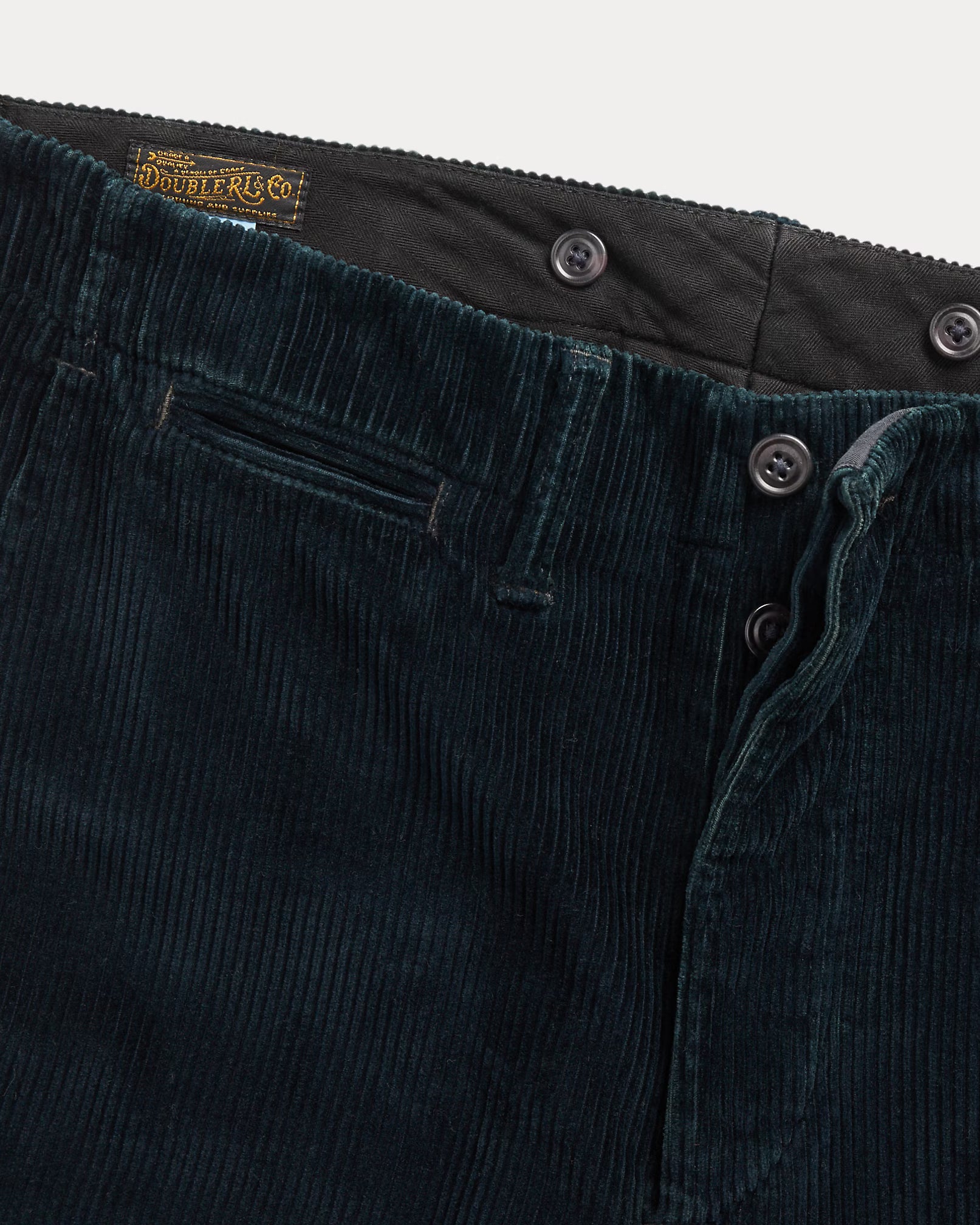 RRL Indigo Corduroy Pant