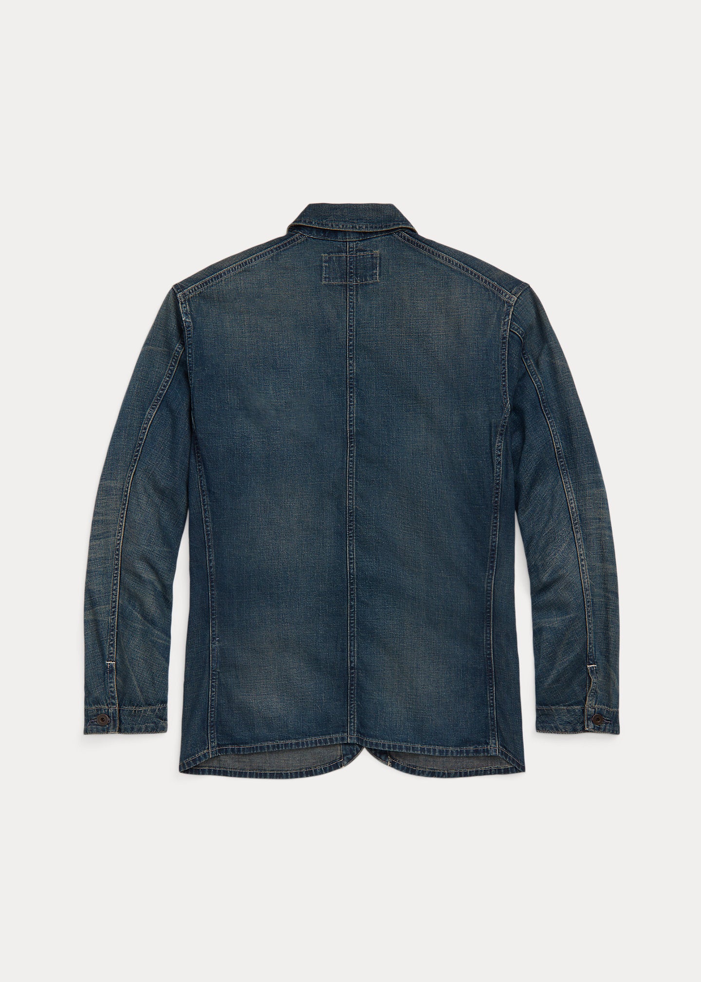 RRL Cotton-Linen Denim Engineer Jacket