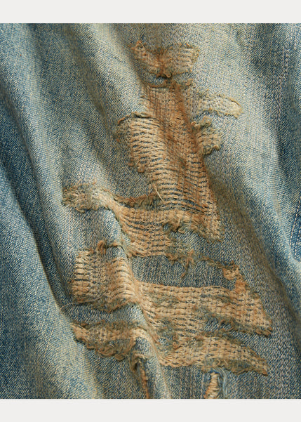 RRL Repaired Wescott Denim Overall