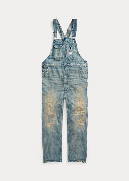 RRL Repaired Wescott Denim Overall