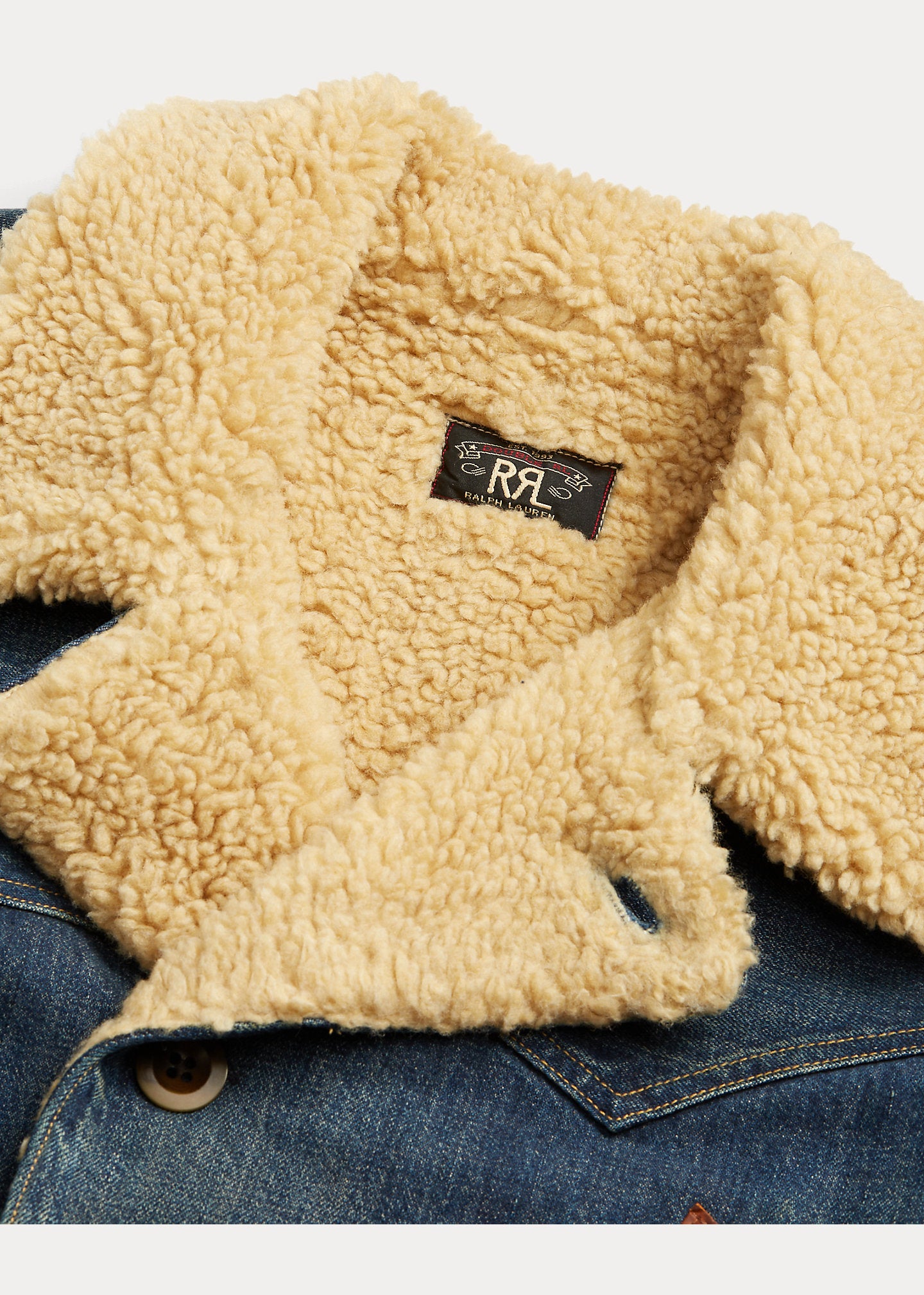 RRL Hitching Fleece-Denim Ranch Jacket